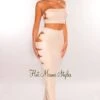 Nude Faux Leather Bandeau Gold Ring Cut Out Slit Skirt Two Piece Set 1 Nude Faux Leather Bandeau Gold Ring Cut Out Slit Skirt Two Piece Set -rehab shop nude faux leather bandeau gold ring cut out slit skirt two piece set hot miami styles 626199