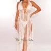 White Crochet Halter Fringe Cover Up Dress -rehab shop white crochet halter fringe cover up dress hot miami styles 924328