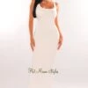 White Sleeveless Cut Out Back Maxi Dress 1 White Sleeveless Cut Out Back Maxi Dress -rehab shop white sleeveless cut out back maxi dress hot miami styles 336902